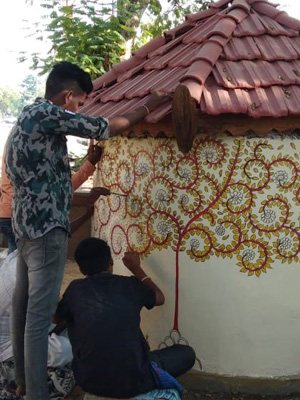 wall-painting